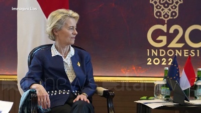 Scene from G20, von der Leyen a Bali per il vertice